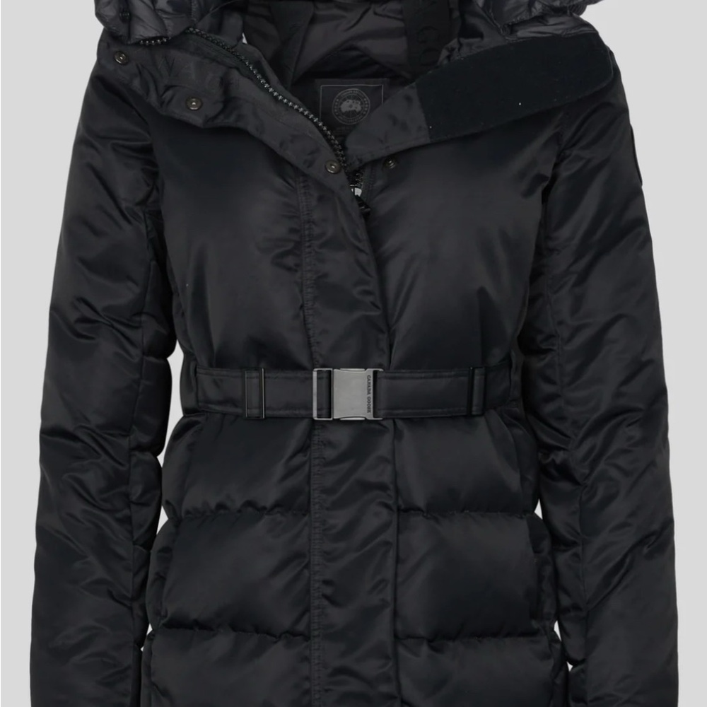 Canada Goose Black Puffer McKenna Jacket with Hood